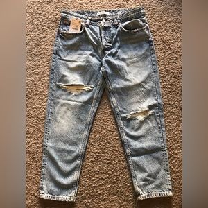Zara NWT Slim Cropped Mens Jeans